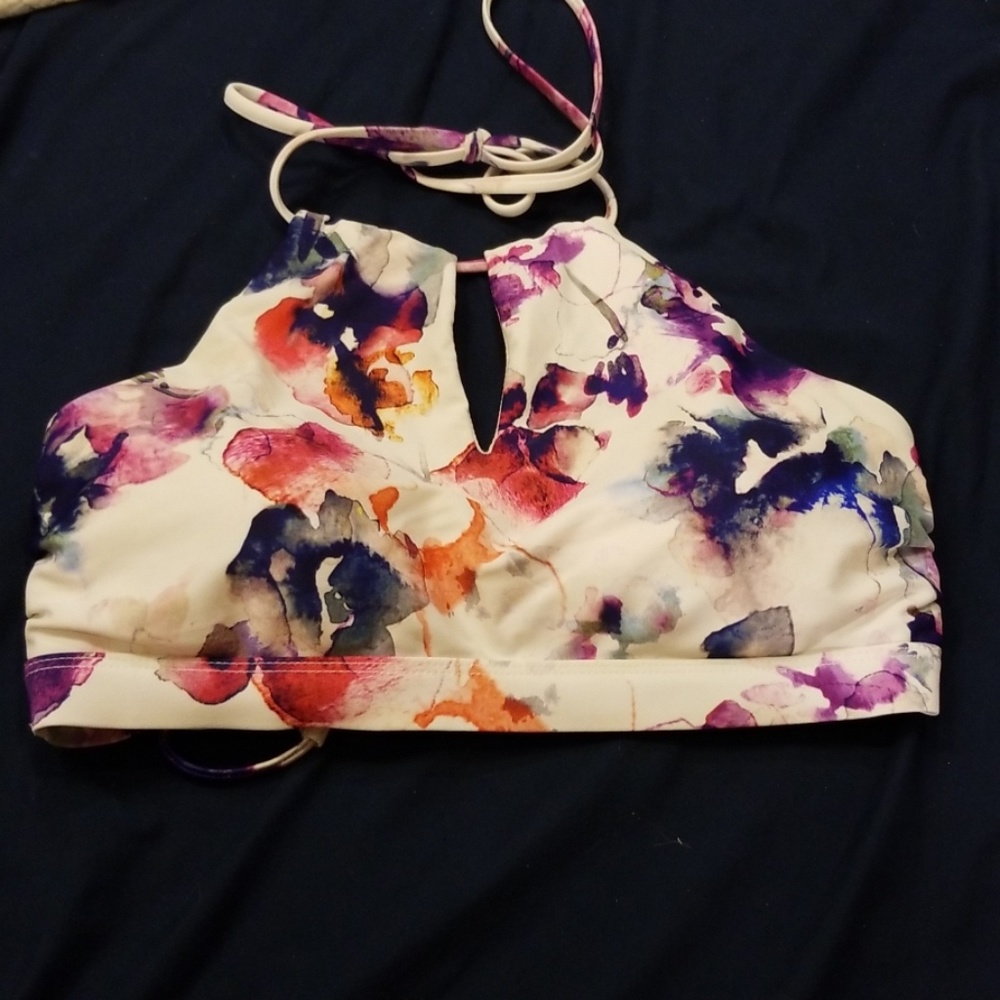 Athleta halter bikini top